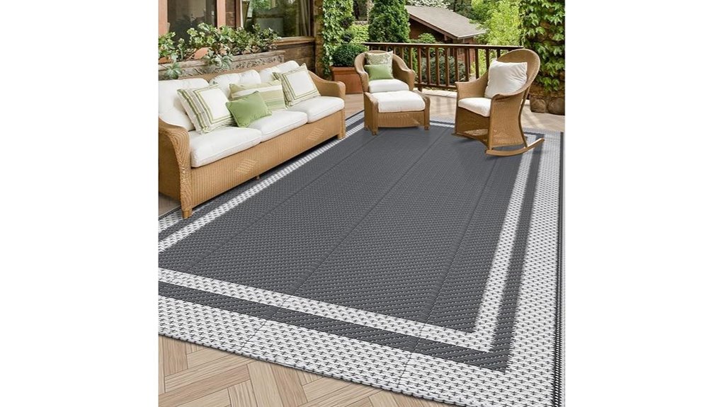 waterproof outdoor portable rug