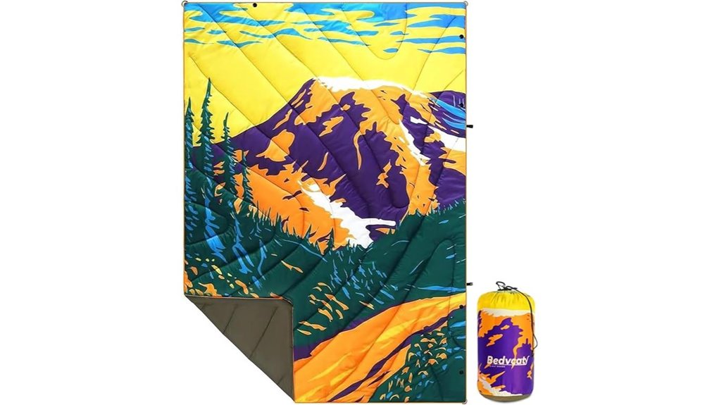 waterproof travel camping blanket