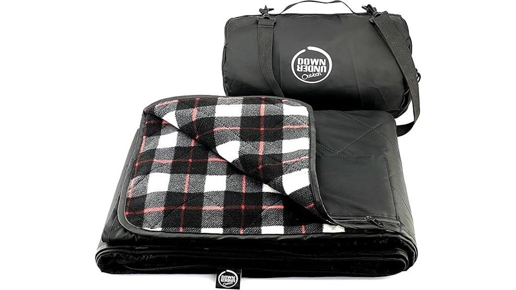 waterproof windproof fleece blanket