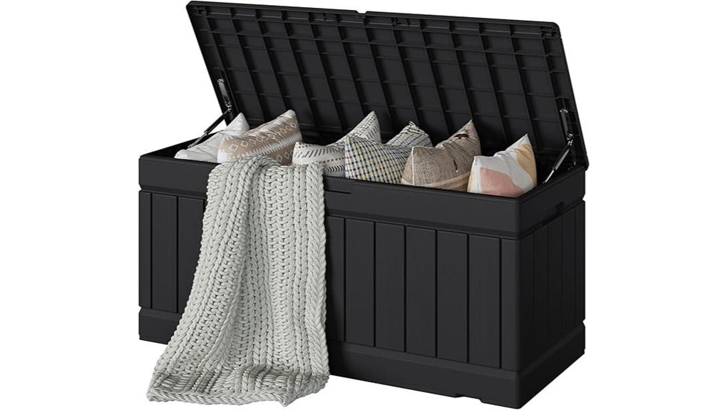 weatherproof outdoor storage solution