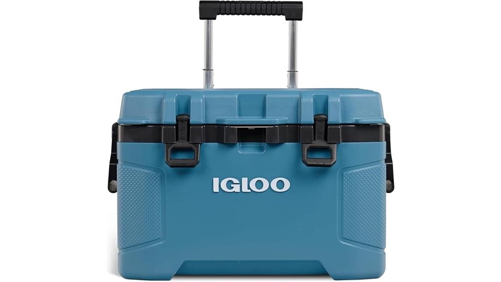 wheeled cooler for outdoors