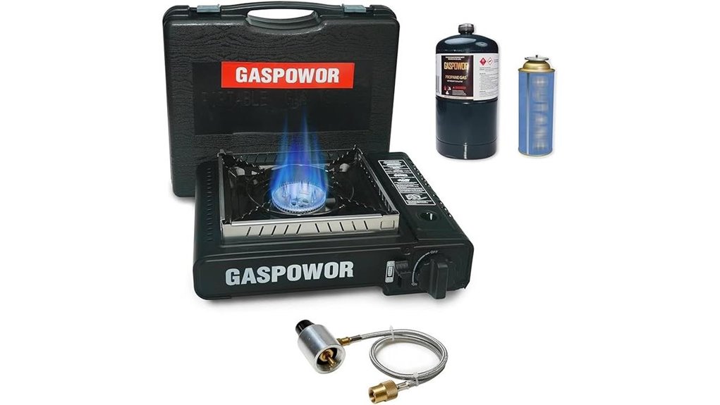 windblocker automatic ignition stove