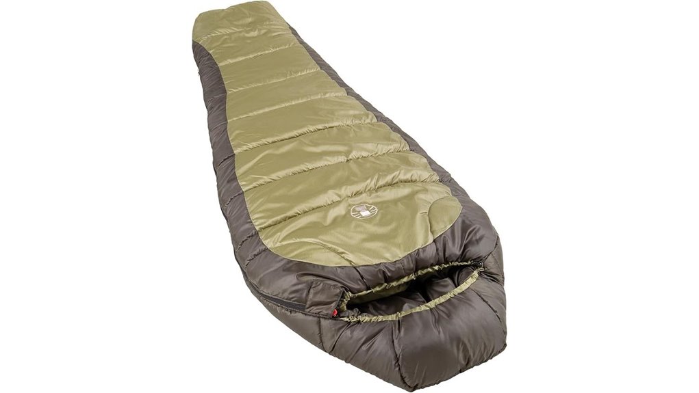 winter camping sleeping bag
