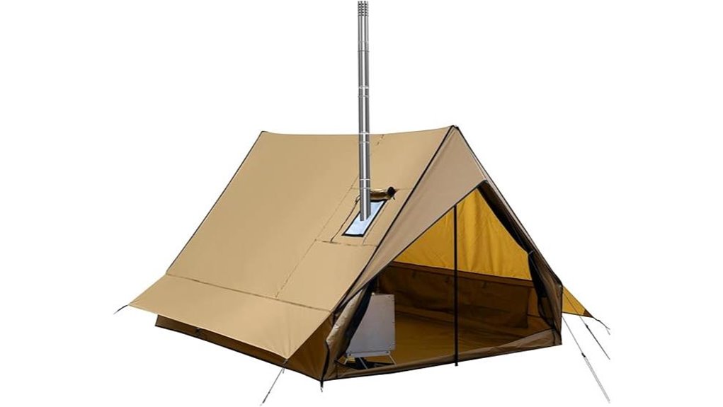 winter camping tent essential