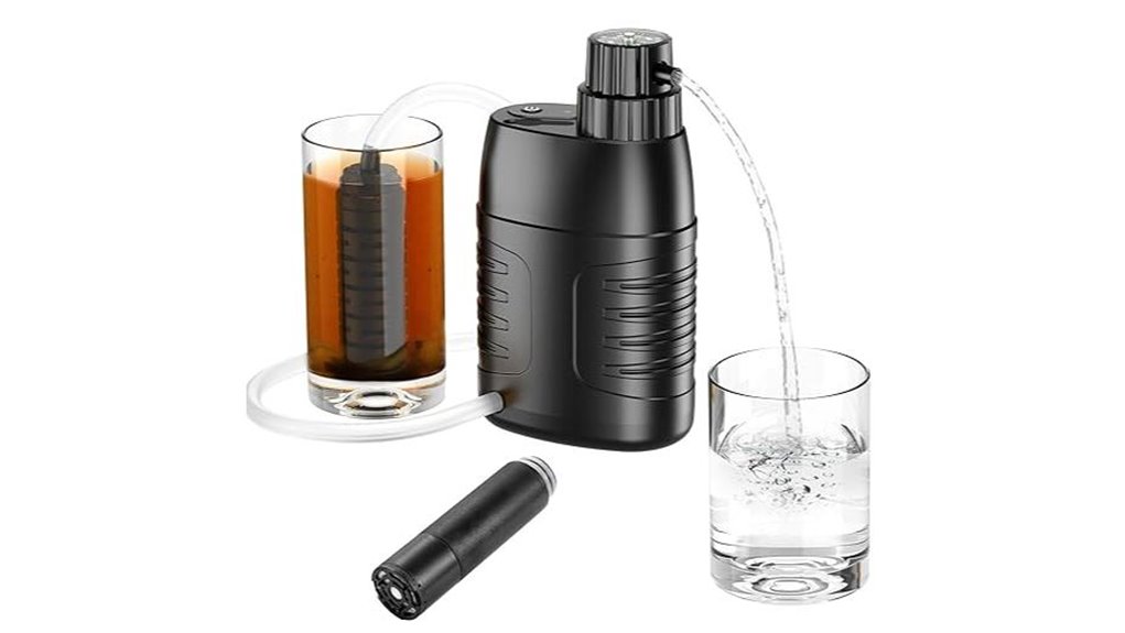 6 stage portable water purifier