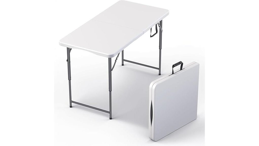 adjustable folding table legs
