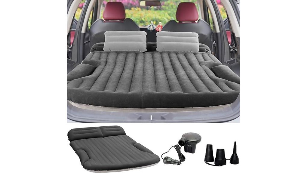 air mattress with pump