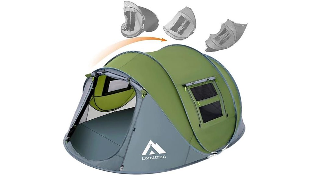 automatic waterproof tent setup