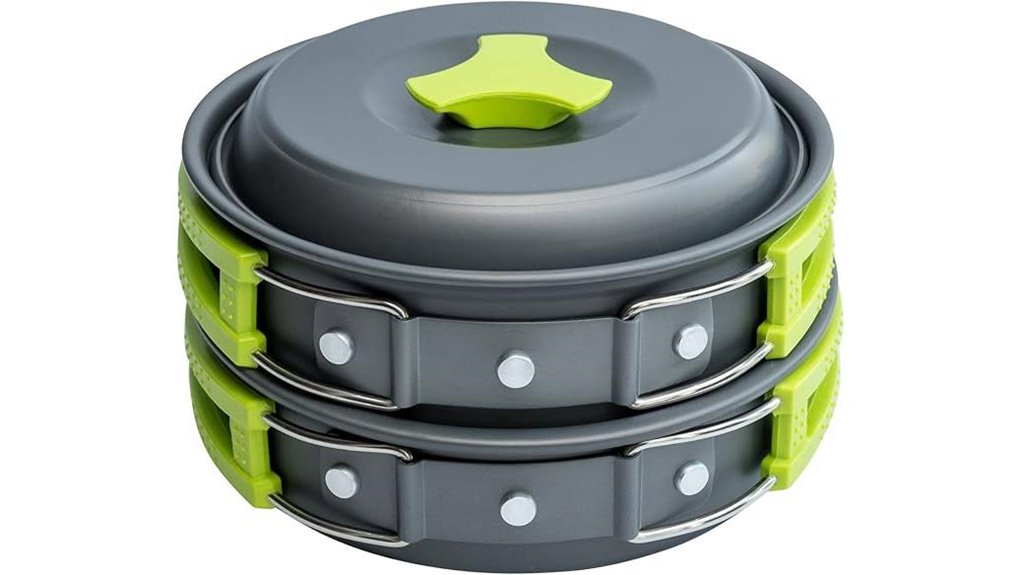 backpacking cooking utensil set
