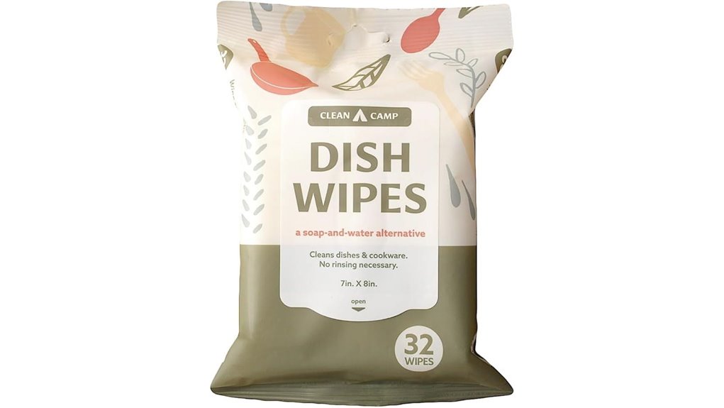 biodegradable camp kitchen wipes
