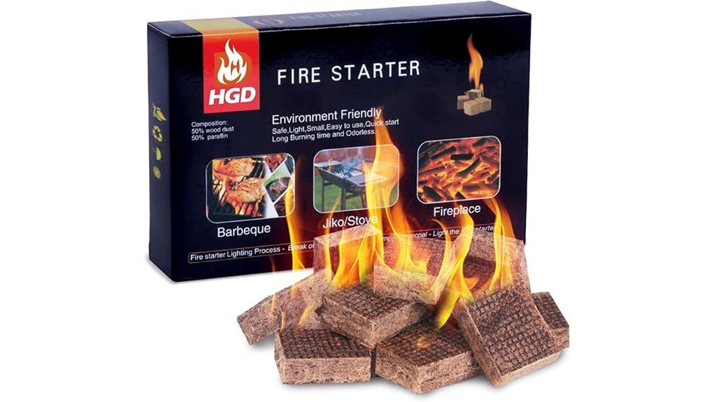 camping and bbq fire starters
