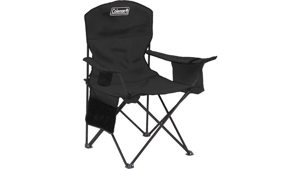 camping chair with cooler