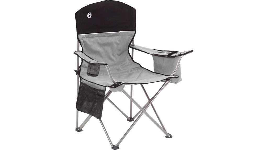 camping chair with cooler