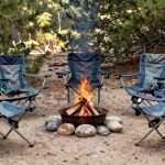 camping chairs with footrests