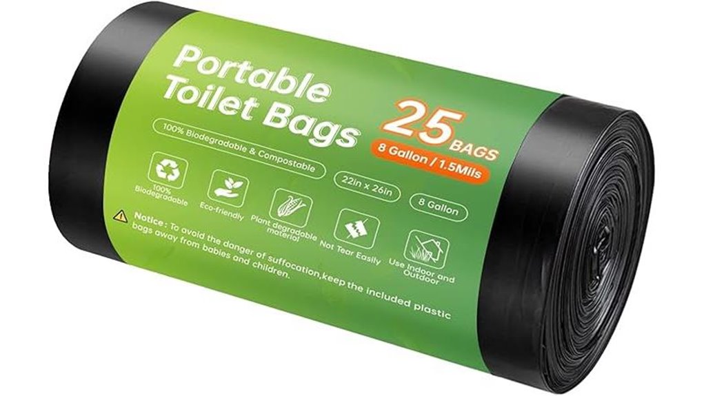 camping emergency toilet solution
