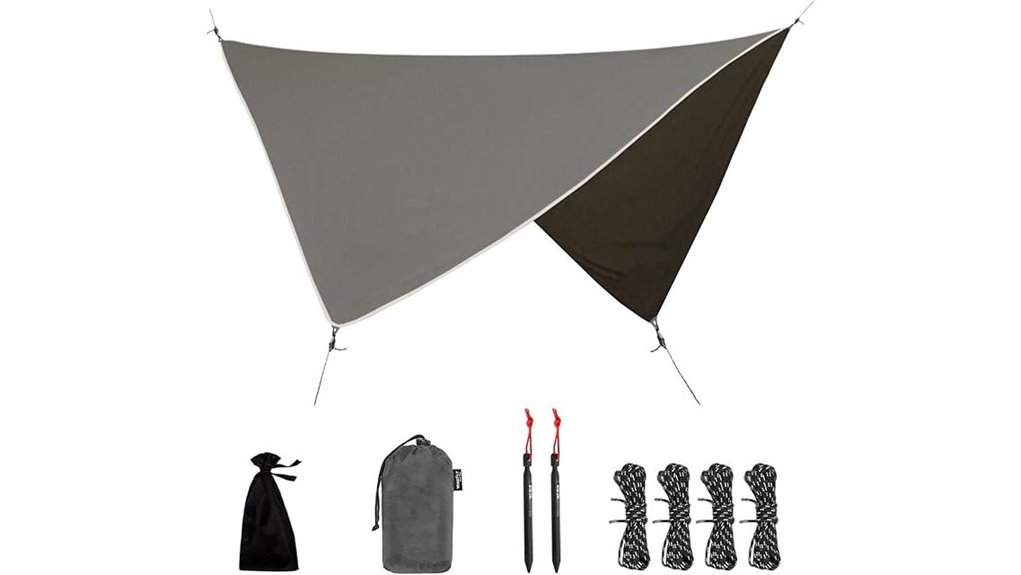 camping hammock tarp set