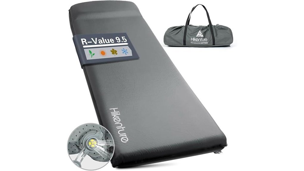 camping sleeping pad self inflating