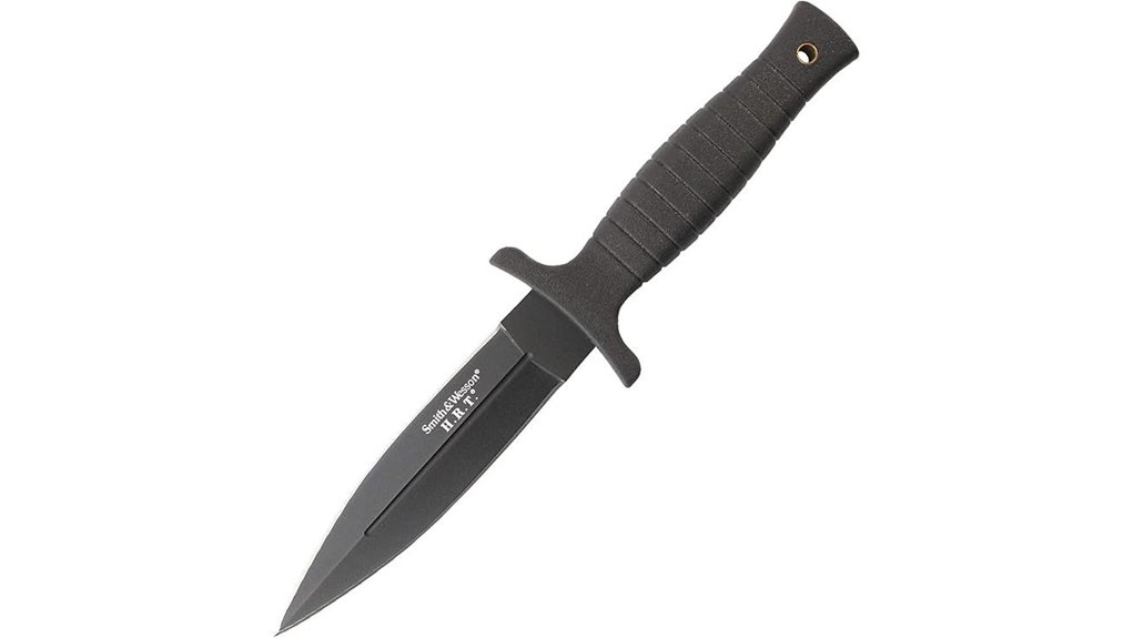 carbon steel boot knife