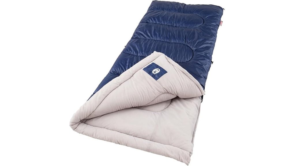 coleman sleeping bag rated 20 30 f