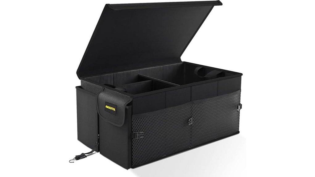 collapsible trunk organizer black