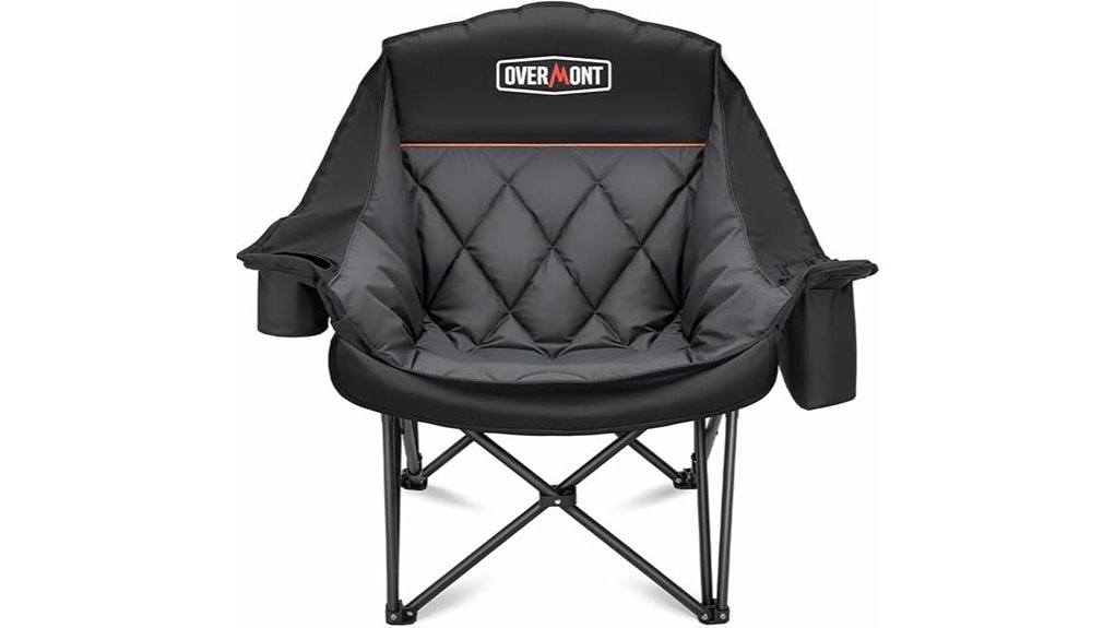 comfortable camping chair set