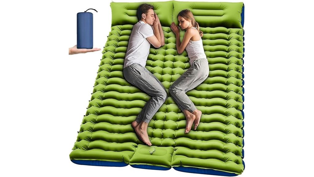 comfortable inflatable sleeping pad