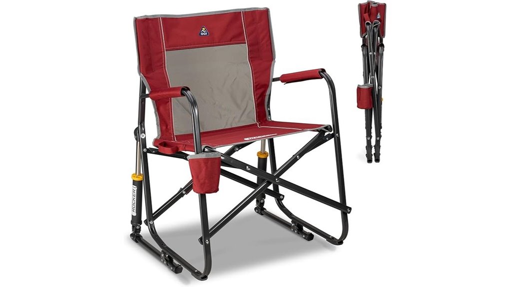 comfortable outdoor rocking chair