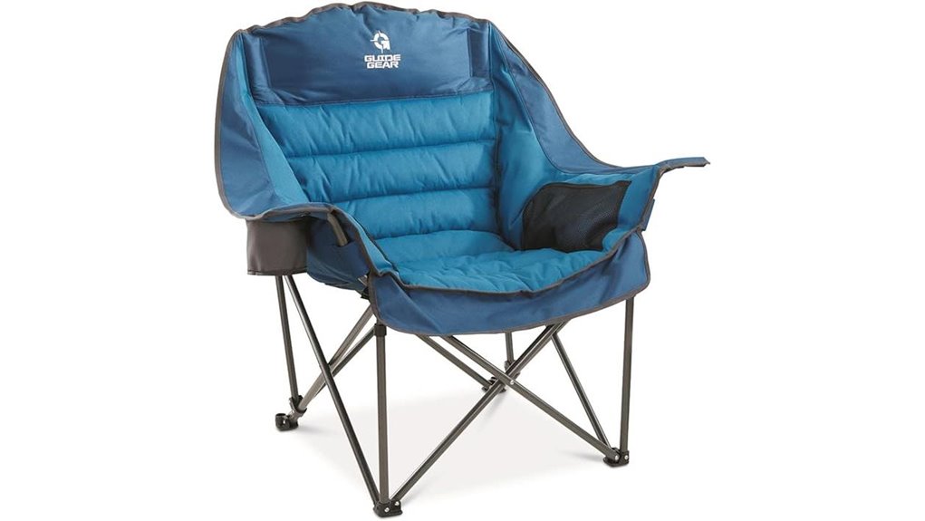comfortable oversized camping chair