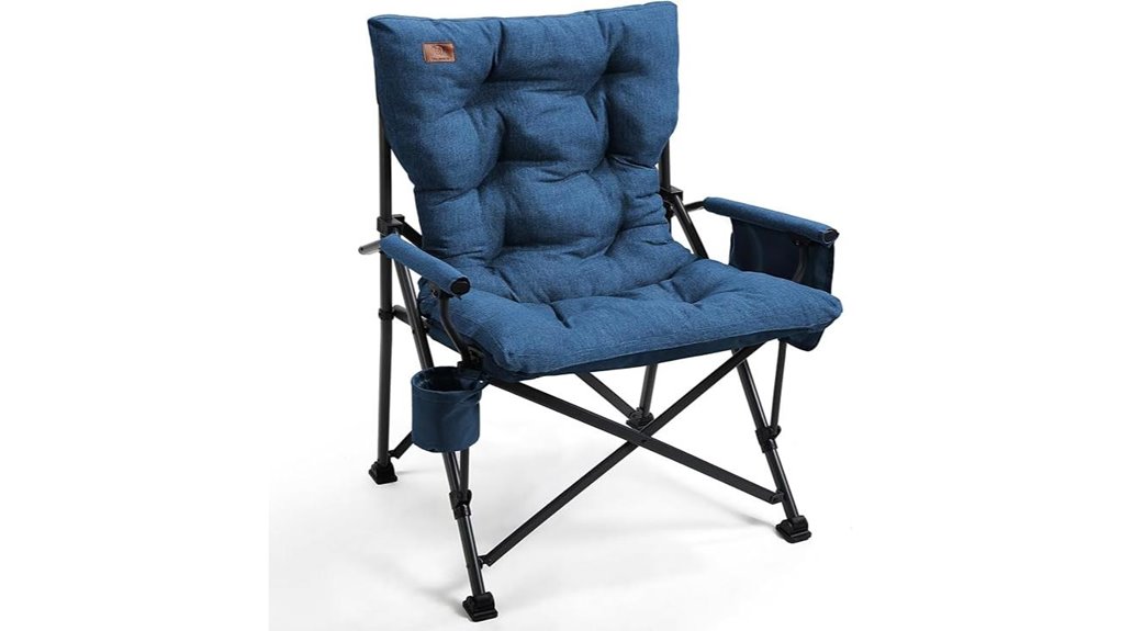 comfortable portable camping chair