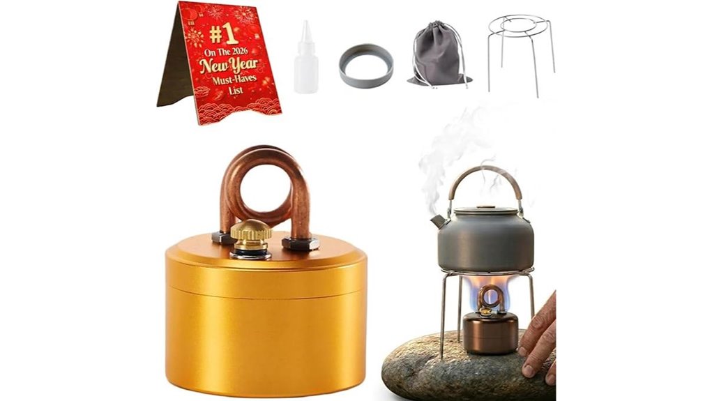 compact camping alcohol stove