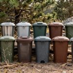 compact camping trash bins