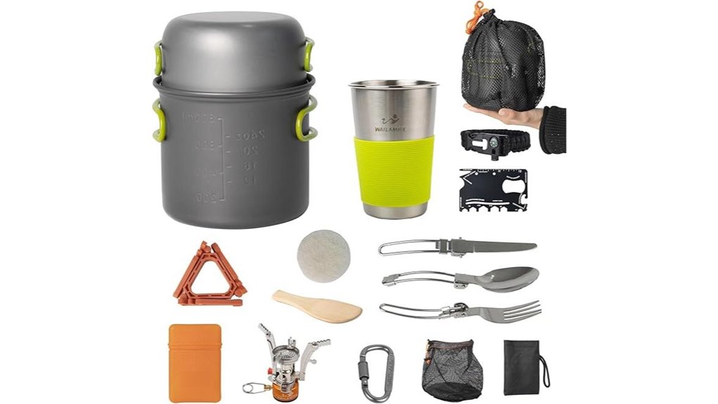 compact cookware for camping