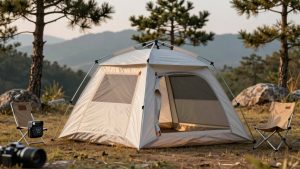 compact fan tent gear
