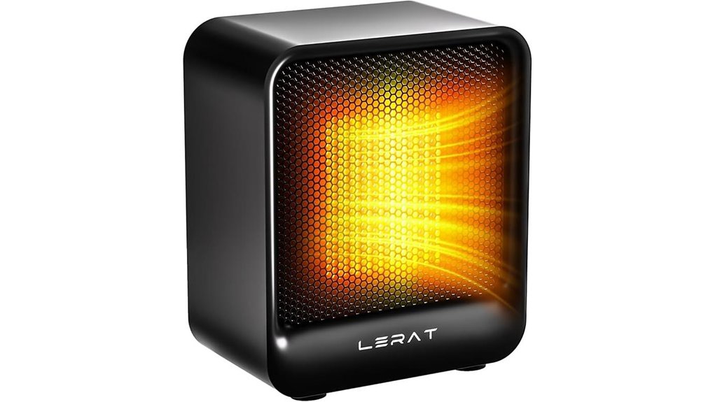 compact heater with safety