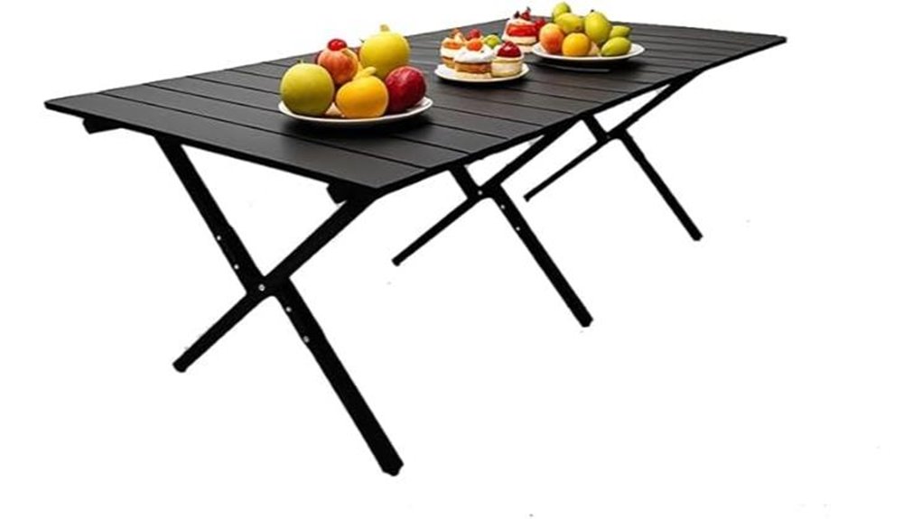 compact lightweight travel table