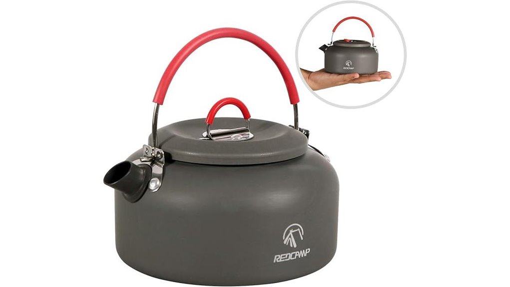 compact outdoor camping kettle