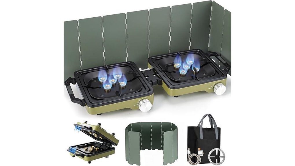 compact outdoor cooking solution