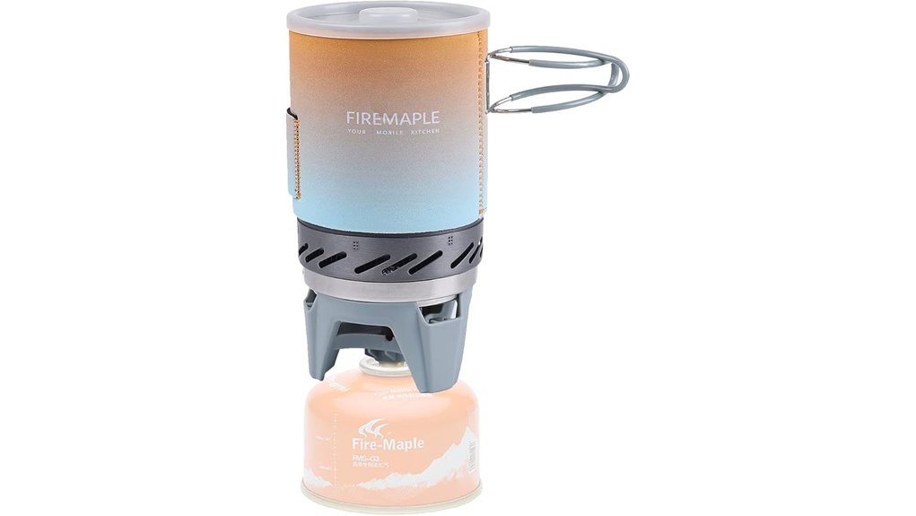 compact outdoor cooking system