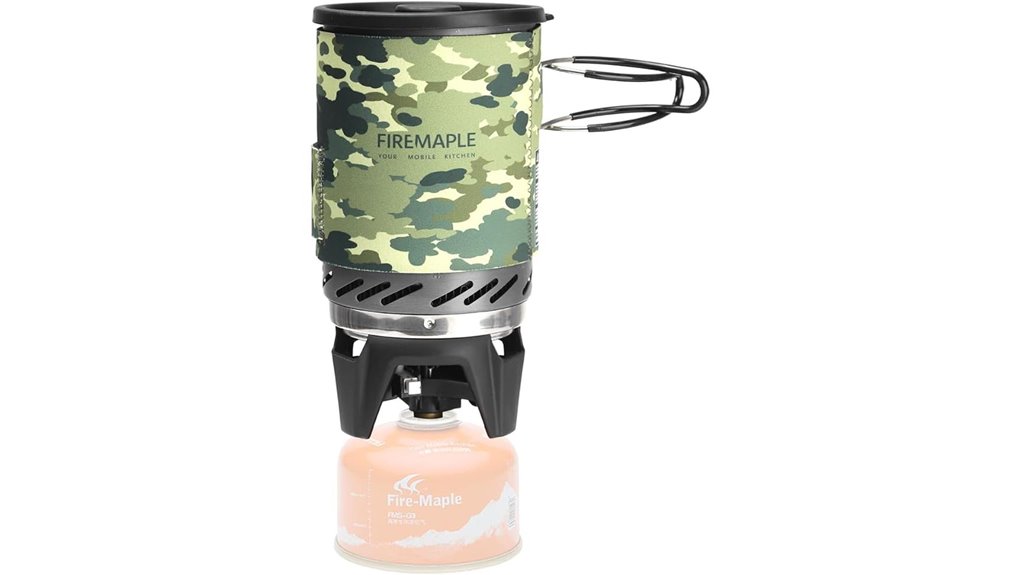 compact outdoor cooking system