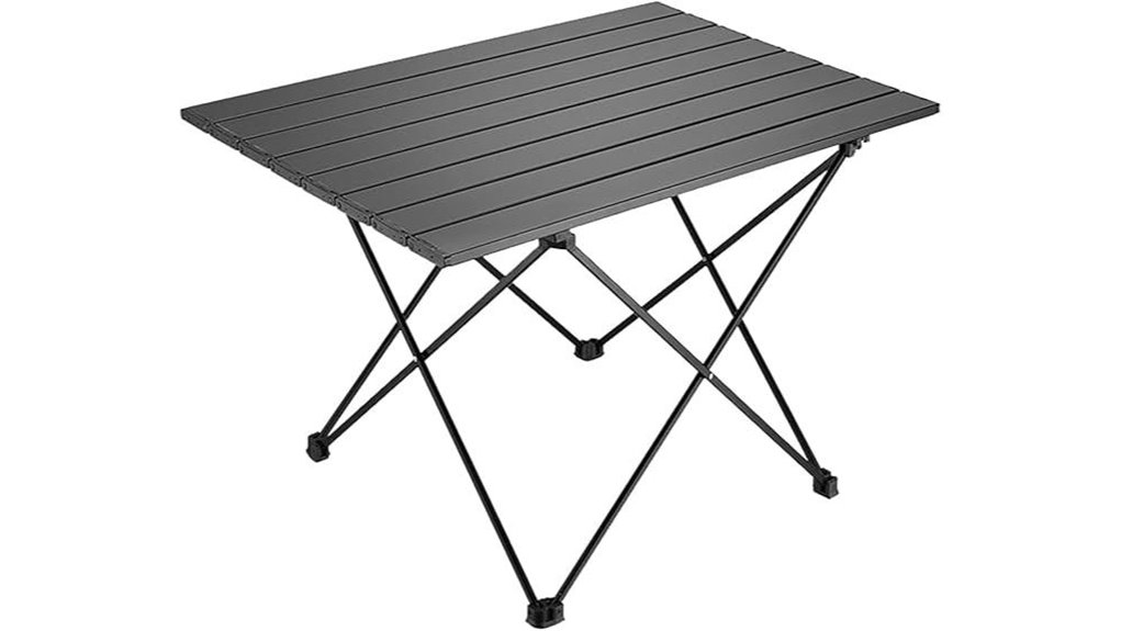 compact outdoor folding table