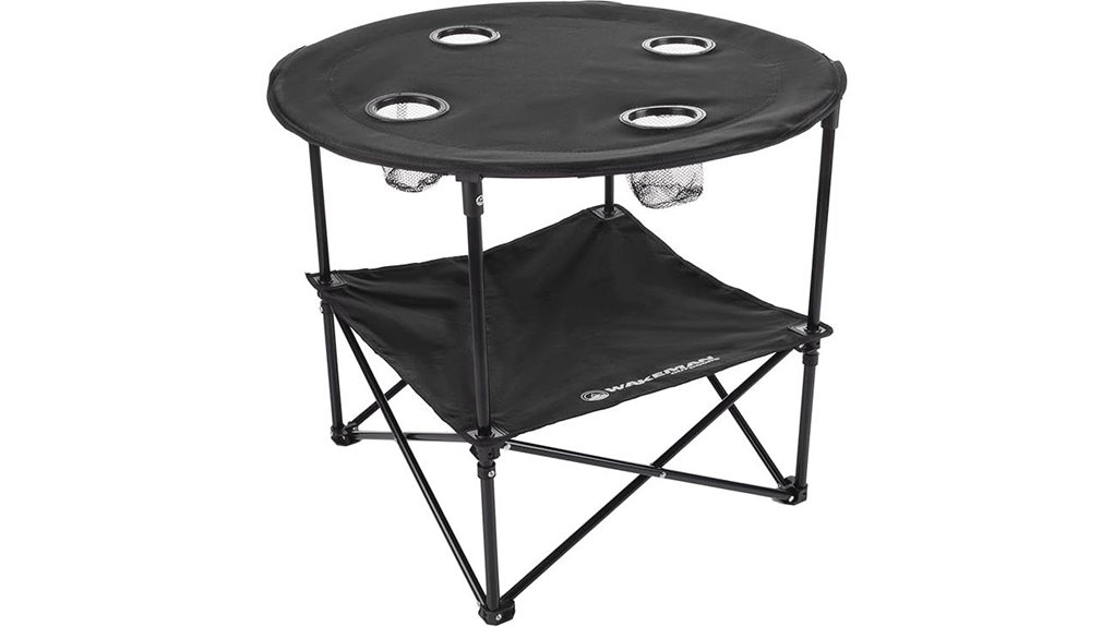compact portable outdoor table