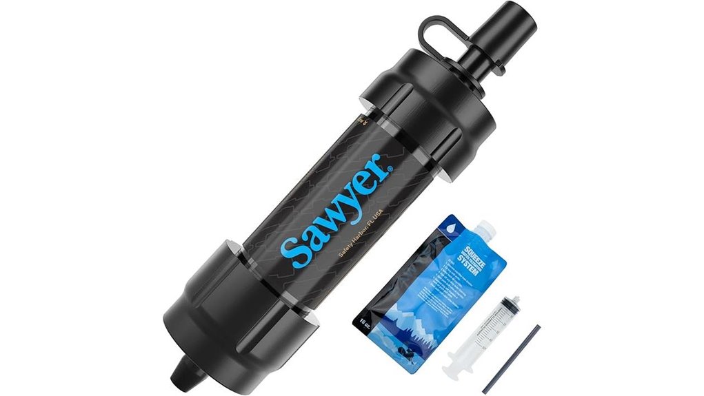 compact portable water filter