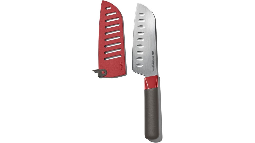 compact santoku knife sheath
