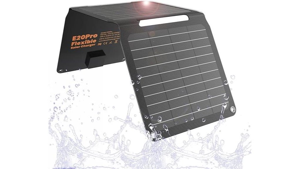 compact solar charging solution