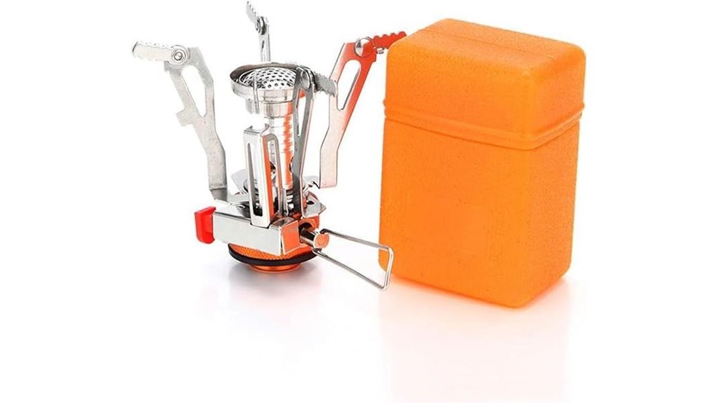 compact stove with ignition
