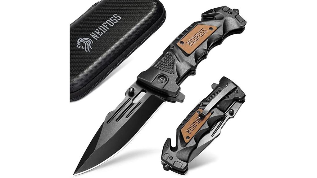 compact survival hunting knife
