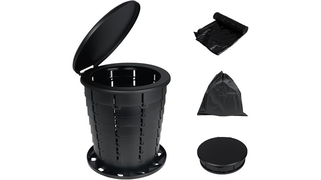 compact travel toilet solution