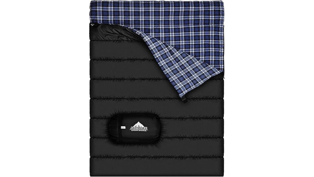 cozy camping sleeping bag