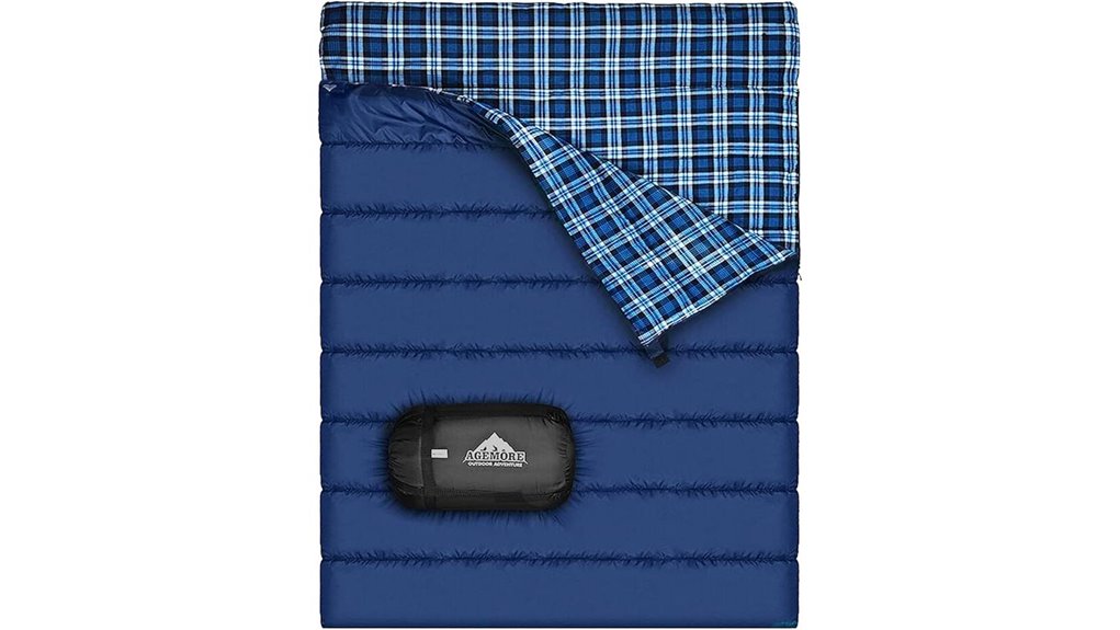 cozy double sleeping bag
