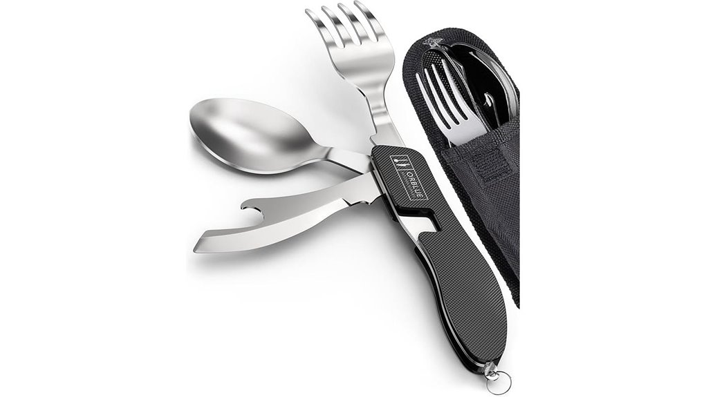detachable stainless steel utensils